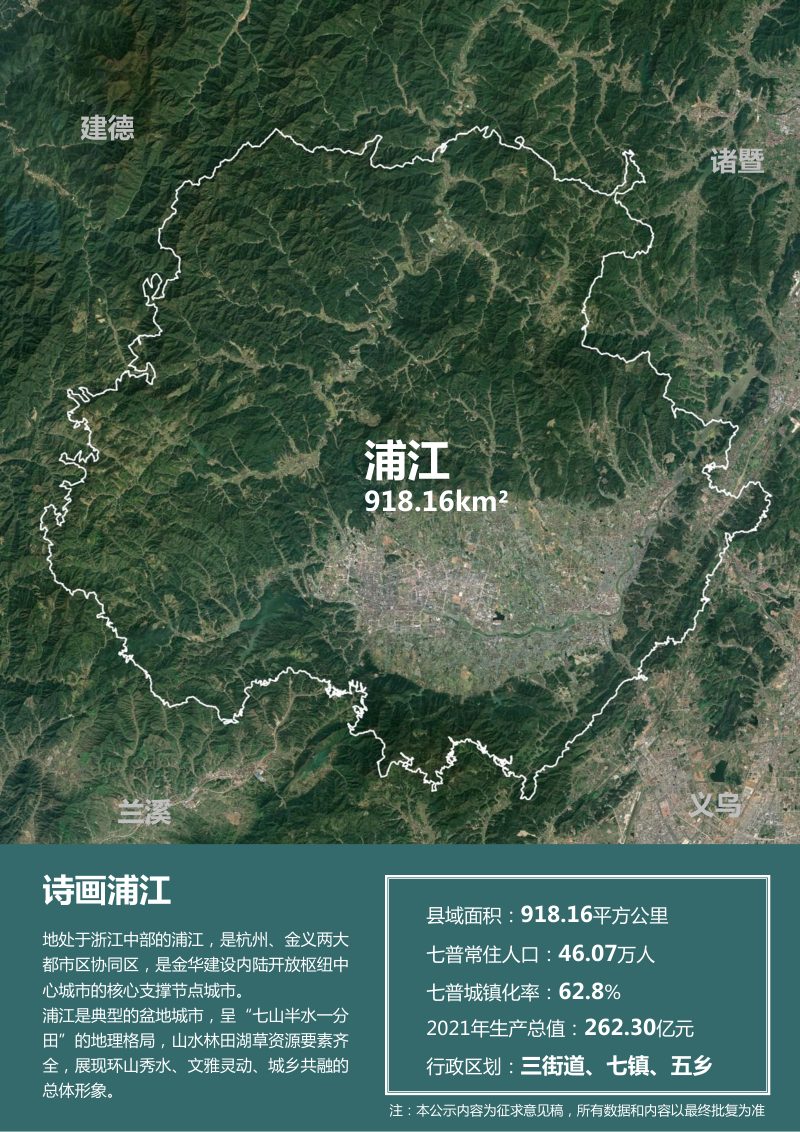 浙江省浦江县国土空间总体规划（2021-2035年）第3页