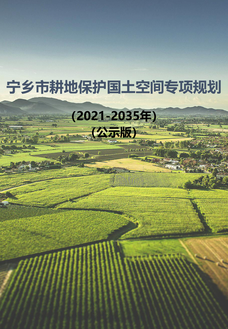 宁乡市耕地保护国土空间专项规划（2021-2035年）第1页