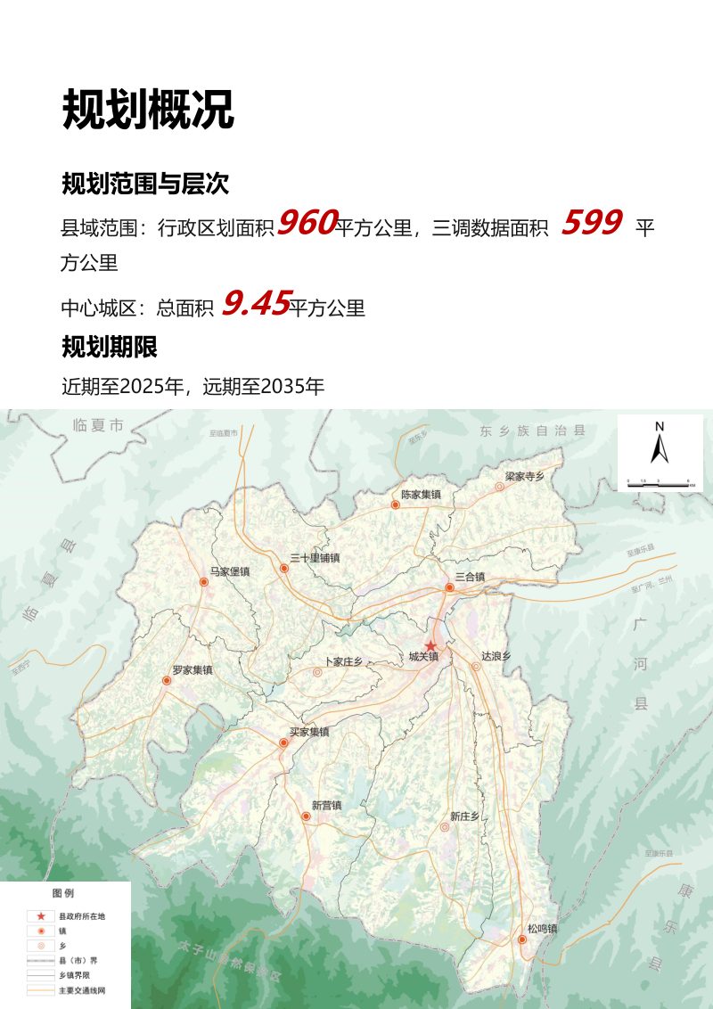 甘肃省和政县国土空间总体规划（2021-2035年）第3页