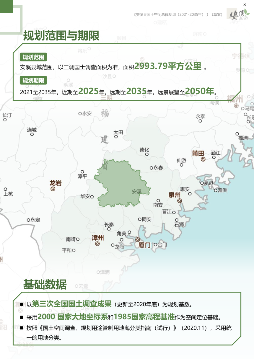 福建省安溪县国土空间总体规划（2021-2035年）-3