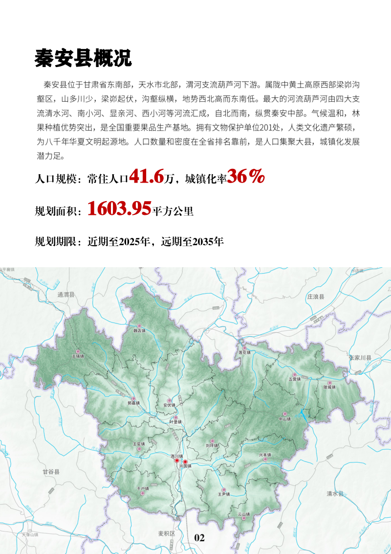 甘肃省秦安县国土空间总体规划（2021-2035年）第3页