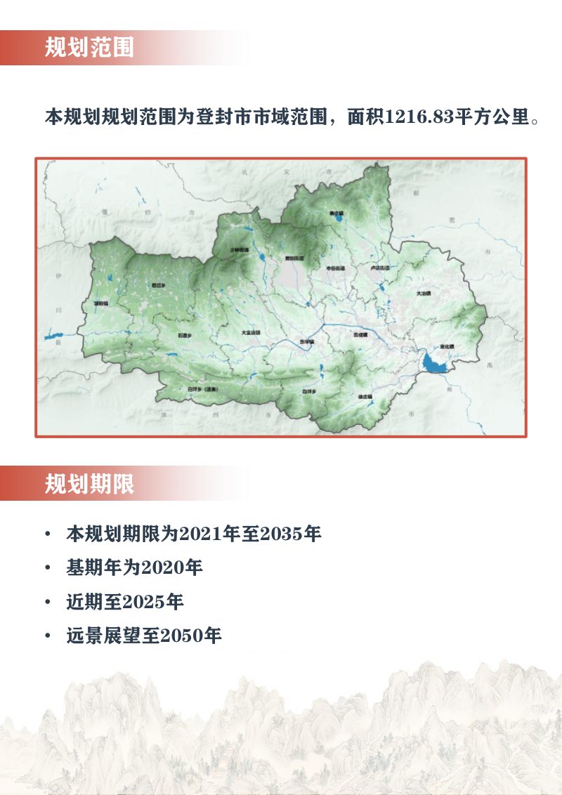 河南省登封市国土空间总体规划 （2021-2035年）第3页