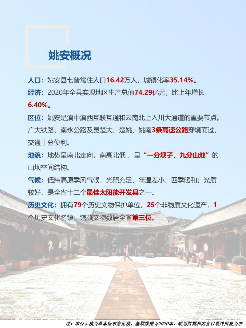 云南省姚安县国土空间总体规划（2021-2035年）第3页