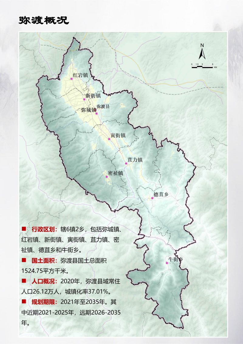 云南省弥渡县国土空间总体规划（2021-2035年）第3页