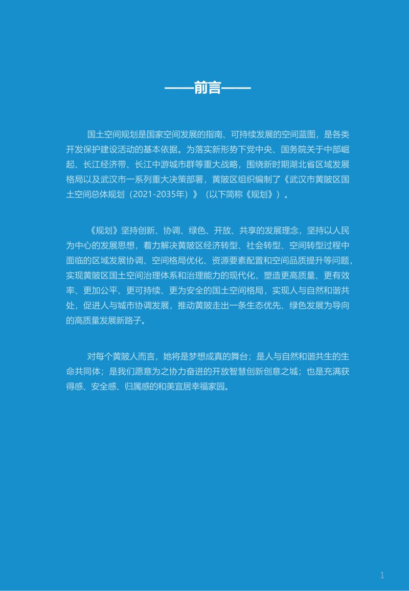 湖北省武汉市黄陂区国土空间总体规划（2021-2035年）第2页