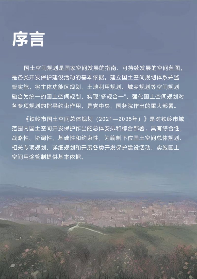 辽宁省铁岭市国土空间总体规划（2021-2035年）第2页