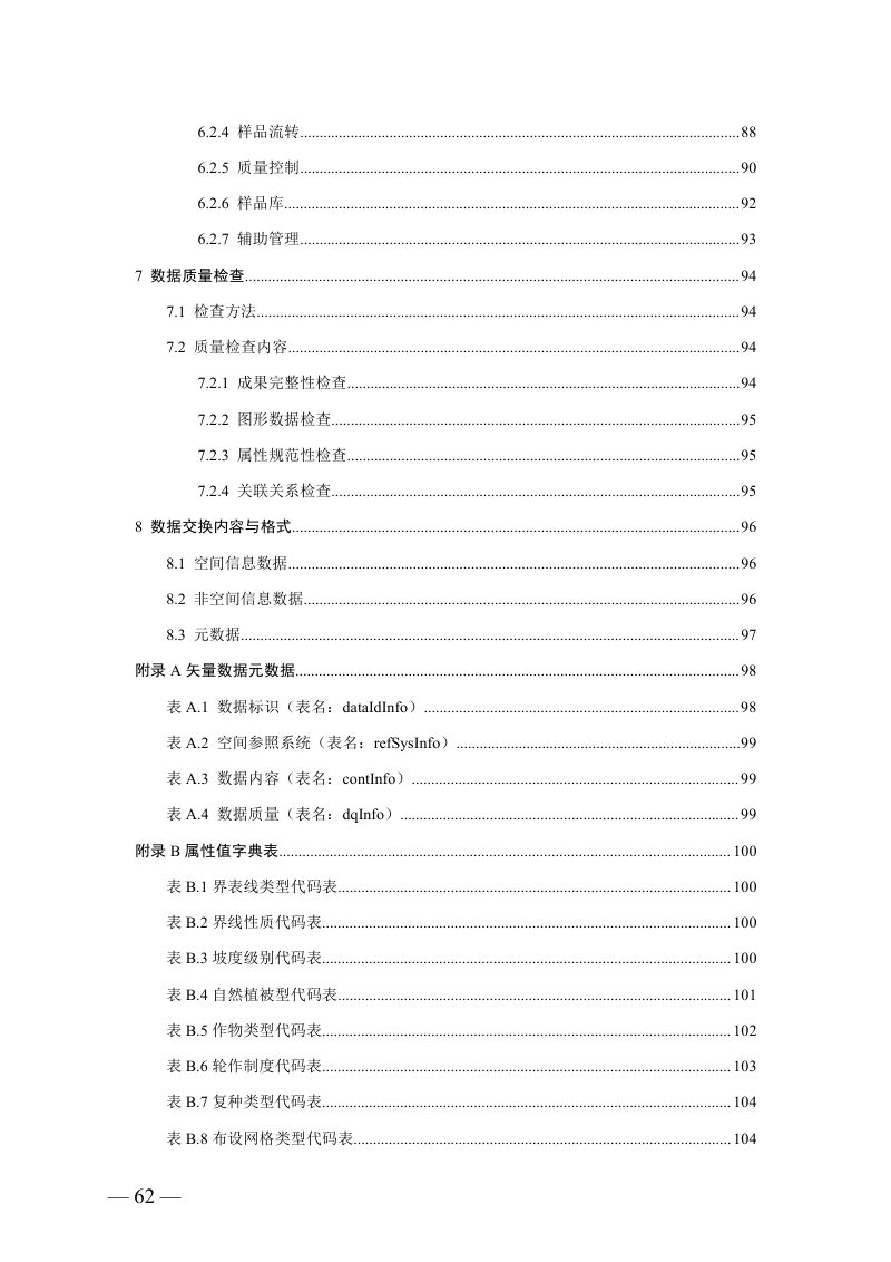土壤普查数据库规范（试行）第3页