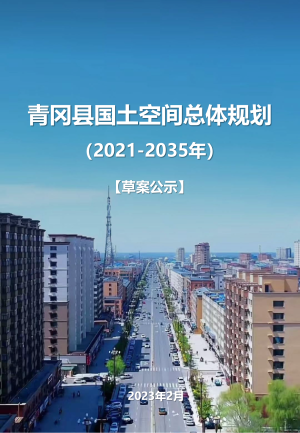黑龙江省青冈县国土空间总体规划（2021－2035年）